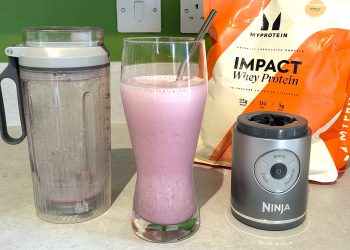 The Ninja Blast Max is so powerful it can obliterate frozen strawberries and even make kale smoothies delicious