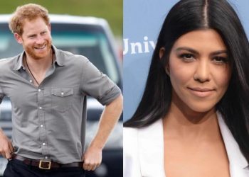 Who played match maker between Prince Harry, Kourtney Kardashian?