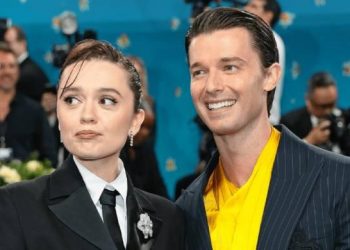 Aimee Lou Wood backs Patrick Schwarzenegger over nepo baby claims