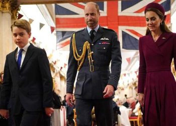 Future monarch Prince George ‘impresses’ senior Britons at royal event
