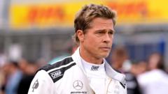 Brad Pitt hails Silverstone as F1 hits cinemas