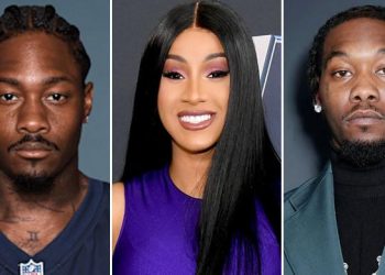 Stefon Diggs reacts to Offset’s shady post about his romance with Cardi B