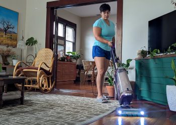 This powerful, smart and versatile upright vacuum was more than a match for my parents’ neglected carpets