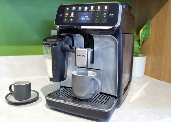 I tested the Philips LatteGo 5500 Series, and it’s the perfect espresso machine for one or two people