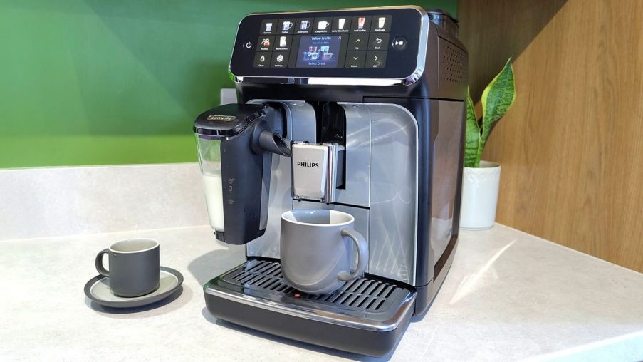 I tested the Philips LatteGo 5500 Series, and it’s the perfect espresso machine for one or two people