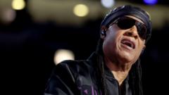 Stevie Wonder: ‘I’ll keep playing as long as I breathe’