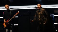 Man dies after fall at Oasis Wembley concert