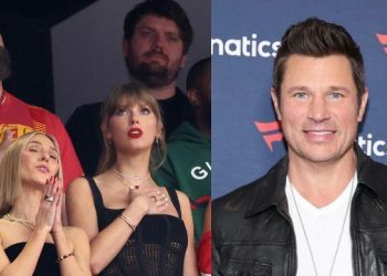 Nick Lachey steps into Taylor Swift, Jason Kelce’s heated debate