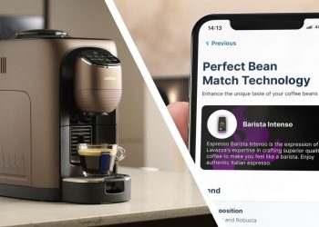 Lavazza’s smart new coffee machine automatically adjusts its settings to suit your beans – and it looks stunning too