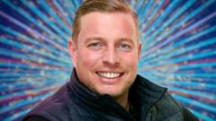 Strictly’s Thomas Skinner sorry for grabbing reporter’s phone