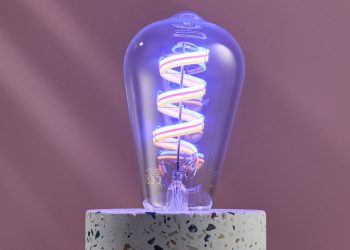 This WiZ smart bulb may not be the brightest, but its colorful LED filament puts a modern twist on a vintage classic