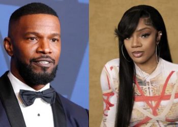 Jamie Foxx reacts to fan throwing bottle at GloRilla in daughter’s party