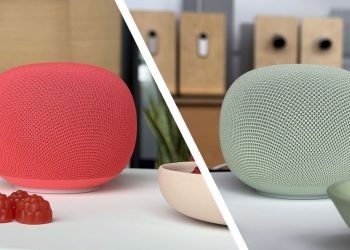 The new Google Home Speaker comes in some fun color options in the US, but elsewhere it’s gray all the way