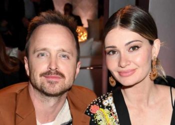 Aaron Paul reveals he moved to Paris with wife and kids after LA fires