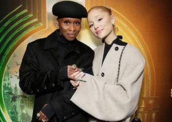 Ariana Grande, Cynthia Erivo deliver surprise duet at ‘Wicked 2’ event