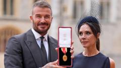 Arise Sir David: Beckham says being knighted is his proudest moment