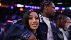 Cardi B welcomes fourth child, her first with boyfriend Stefon Diggs