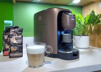 The Lavazza Assoluta is a quirky coffee machine that adjusts its own settings to suit your beans – provided you buy the right ones