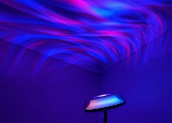 This phenomenal smart lamp is giving serious aurora borealis vibes, and I can’t get enough of it