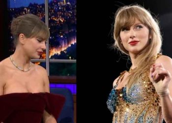 Taylor Swift’s Stephen Colbert show appearance sparks speculation