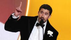 Bad Bunny makes Grammy history as stars protest against ICE