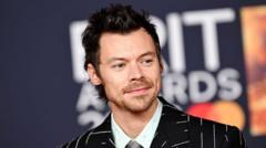 Brits red carpet in pictures: Arrivals of Harry Styles, Olivia Dean and Lola Young