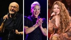 Phil Collins, Pink and Shakira nominated for Rock & Roll Hall of Fame