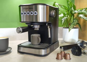 I tested the tiny Russell Hobbs coffee maker that uses grounds or Nespresso pods — but I discovered one infuriating drawback
