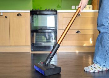 Dyson’s latest floor cleaner is a super-slim electric mop that got my hard floors sparkling in minutes