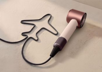 Forget wheezy hotel hair dryers — the Dyson Supersonic Travel is small enough to fit in your carry-on bag