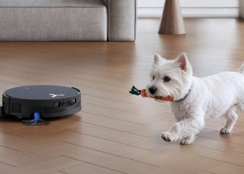 The smartest wet-dry robovac yet? This new Ecovacs model identifies dried-on stains, pre-treats to soften them, then scrubs them away for spotless floors