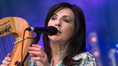 U2 among mourners at funeral of ‘first lady of Celtic music’ Moya Brennan