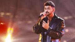 Israel’s Eurovision entry ‘shocked’ by protests during semi-final show