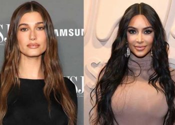 Hailey Bieber sings praises of SKIMS co-founder Kim Kardashian