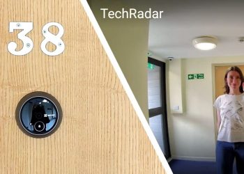 I installed this brilliant peephole camera in 10 minutes, and it’s a great subscription-free alternative to a video doorbell for renters and apartment-dwellers