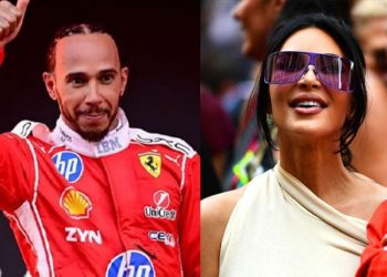 Kim Kardashian, her family gushes over Lewis Hamilton’s milestone victory