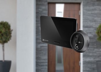 This clever peephole camera is perfect for renters, adding smart home video without wires, drilling, or an expensive subscription