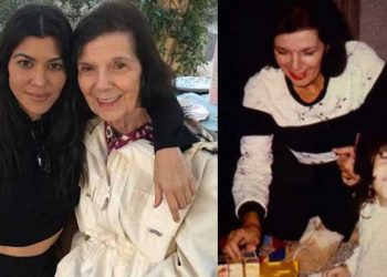 Kourtney Kardashian celebrates grandma MJ’s 92 birthday after her death