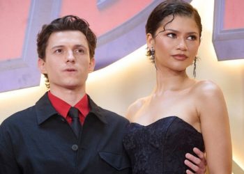 Zendaya shares how Tom Holland helped her through nerve-wracking first day on ‘The Odyssey’ set