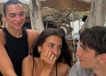 Dua Lipa enjoys summer in Ibiza as Callum Turner is missing from pictures
