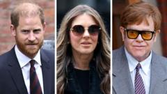 Prince Harry and six others face privacy case legal bill of up to £34.5m