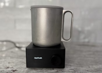 The Terra Kaffe Aero froths any milk, hot or cold, and makes matcha at the touch of a button