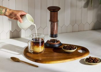 AeroPress unveils a walnut brewer and matching coffee grinder — and they’re going to sell out fast