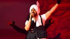 Diljit Dosanjh makes history under the famous Wembley arch