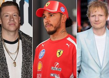 Lewis Hamilton stands up for Macklemore in nine-word message amid Ed Sheeran backlash