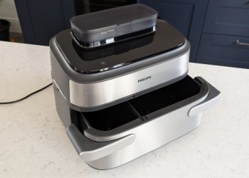 The Philips 5000 Series Megabasket with Steam is a fabulously versatile air fryer that surprised me with consistently great results