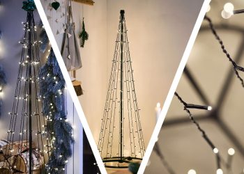 IKEA’s LED Christmas tree and matchstick lamp have landed for festive duty