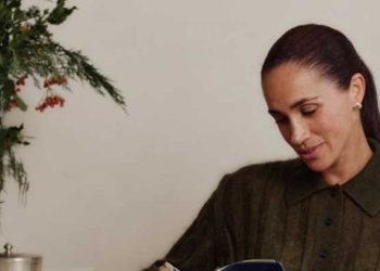 Meghan Markle promotes her brand amid allegations against father
