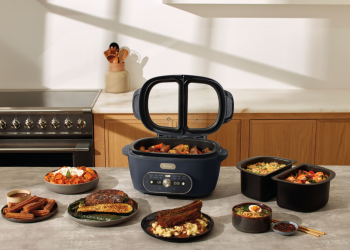 The MultiPot XL is cleverly designed to maximize flexibility without taking up too much cupboard or counter space