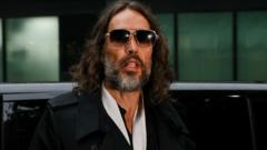 Woman says she ‘couldn’t speak or breathe’ during alleged rape by Russell Brand